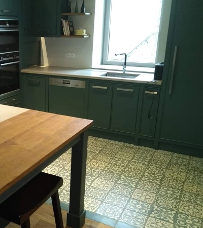Pose de carrelage à Bazouges-la-Pérouse
